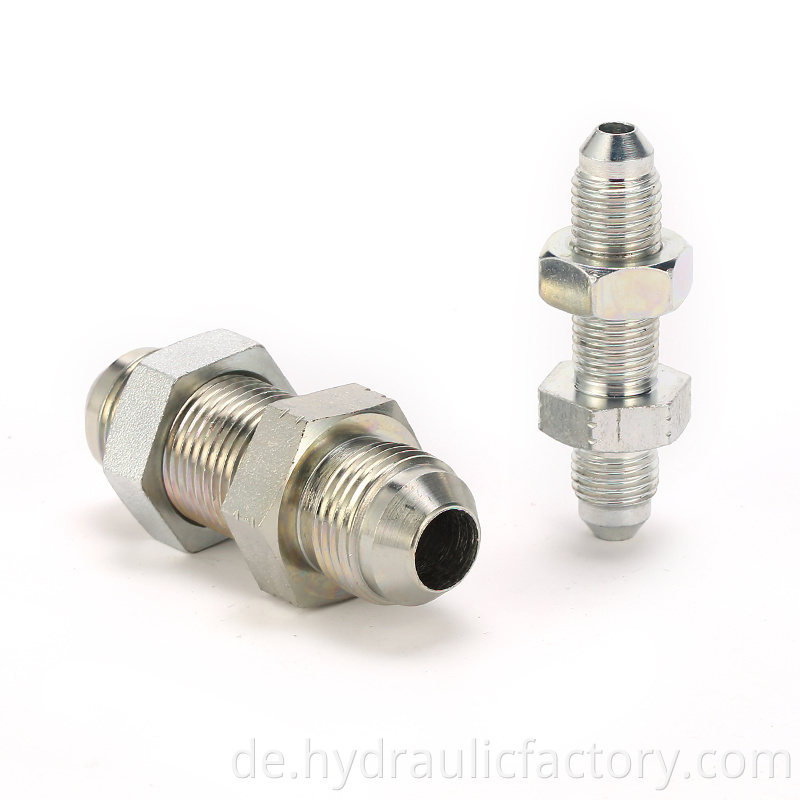 Jic Bulkhead Hydraulic Fittings